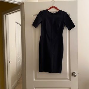 Beautiful body fitting black dress